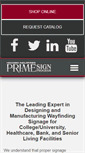Mobile Screenshot of primesignprogram.com